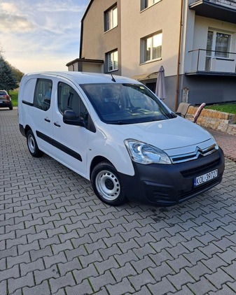 Citroen Berlingo cena 43900 przebieg: 176000, rok produkcji 2018 z Wolbrom małe 254